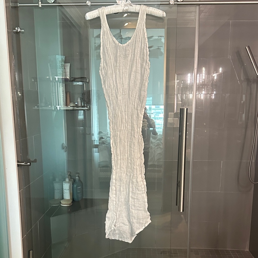 Vitamin A White Swim Coverup